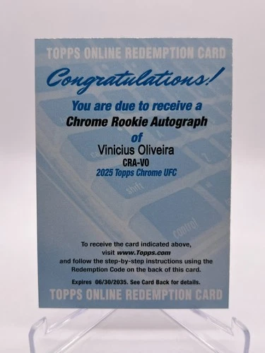 Vinicius Oliveira 2025 Topps Chrome