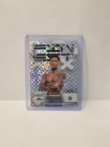 Vinicius Oliveira 2025 Topps Finest Blue Checkered Refractor /99