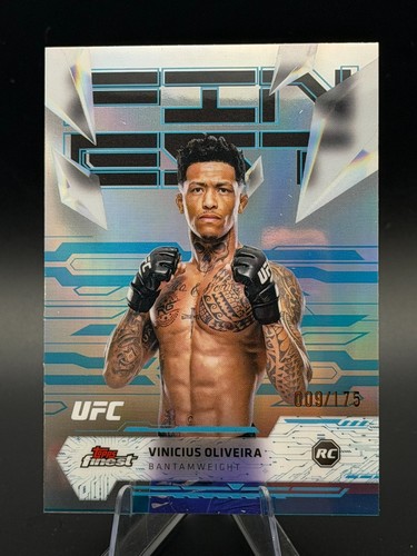 Vinicius Oliveira 2025 Topps Finest Blue Refractor /175