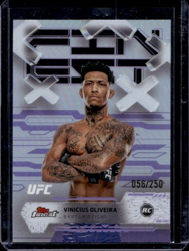 Vinicius Oliveira 2025 Topps Finest Purple Refractor /250