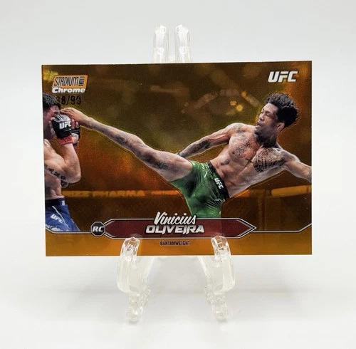 Vinicius Oliveira 2025 Topps Stadium Club UFC Chrome Orange /99