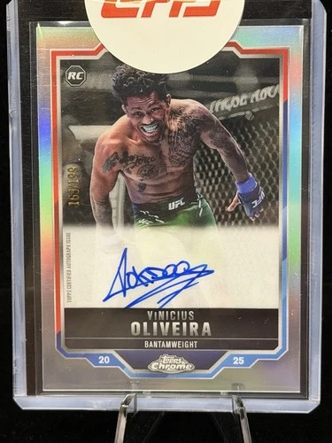 Vinicius Oliveira 2025 Topps UFC Chrome Silver