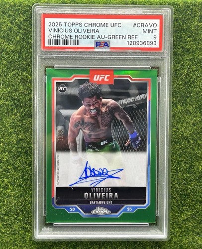 Vinicius Oliveira 2025 Topps UFC Green /99