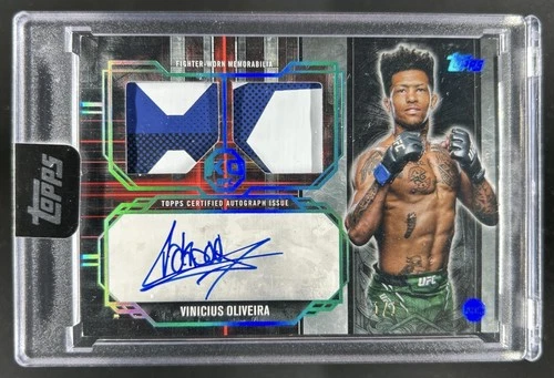 Vinicius Oliveira 2025 Topps UFC Knockout Platinum 1/1