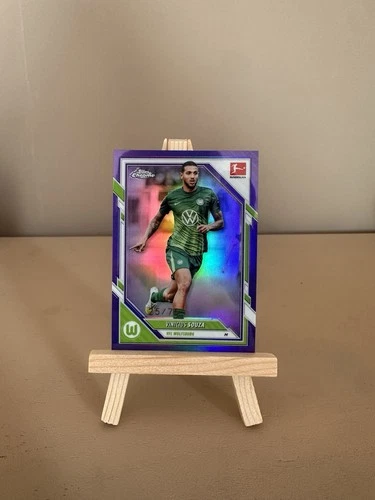 Vinicius Souza 2025 Topps Chrome Bundesliga Purple Refractor /75