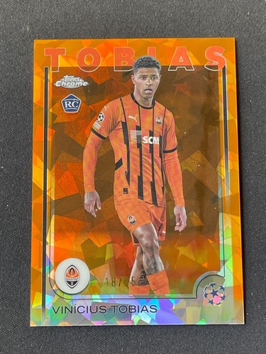 Vinicius Tobias 2024 Topps Chrome Sapphire Orange /25
