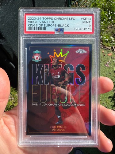 Virgil van Dijk 2023 Topps Chrome /10