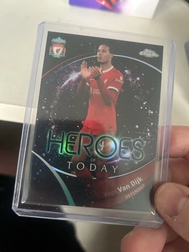 Virgil van Dijk 2023 Topps Chrome /10