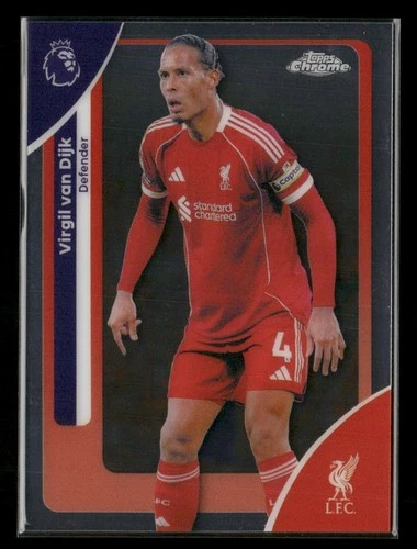Virgil van Dijk 2026 Topps Chrome