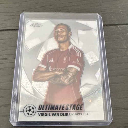 Virgil van Dijk 2025 Topps Chrome