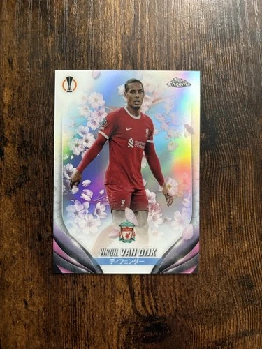 Virgil van Dijk 2023 Topps Chrome