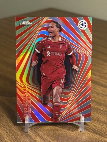 Virgil van Dijk 2025 Topps Chrome