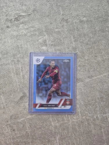Virgil van Dijk 2022 Topps Chrome /150