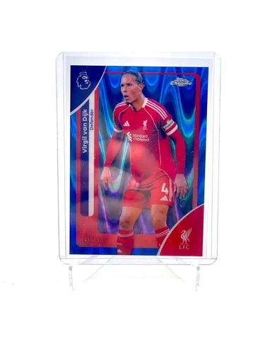 Virgil van Dijk 2025 Topps Chrome /150