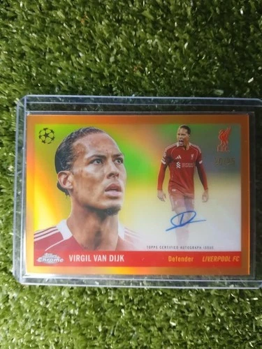 Virgil Van Dijk 2024 Topps Chrome /25