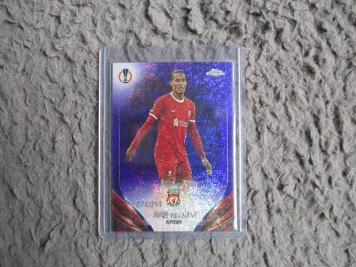 Virgil van Dijk 2024 Topps Chrome /299