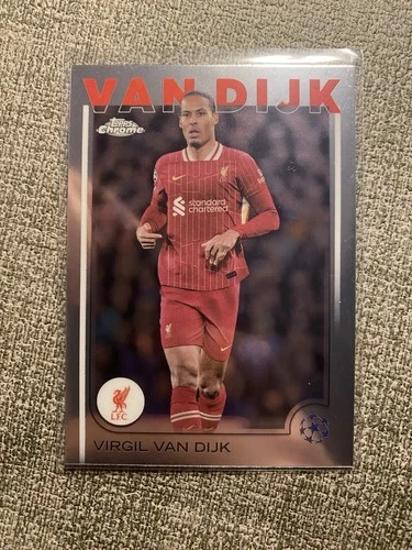 Virgil van Dijk 2024 Topps Chrome