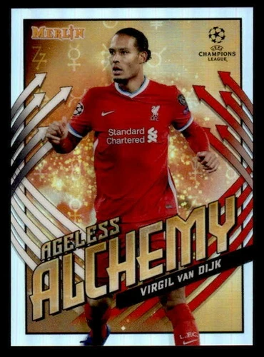 Virgil van Dijk 2020 Topps Chrome