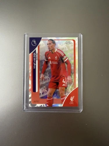 Virgil van Dijk 2026 Topps Chrome /92