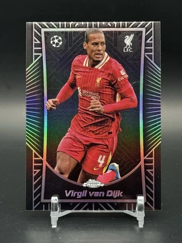 Virgil van Dijk 2024 Topps Chrome