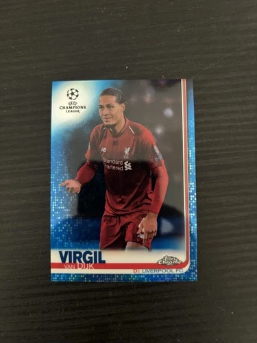 Virgil van Dijk 2019 Topps Chrome Blue /150