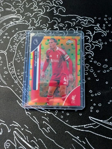 Virgil Van Dijk 2026 Topps Chrome Pineapple Blast