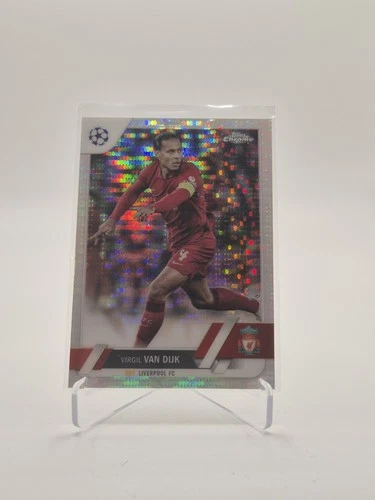 Virgil van Dijk 2022 Topps Chrome Pulsar