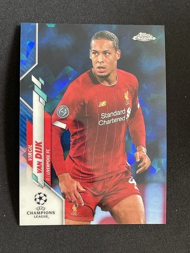 Virgil van Dijk 2019 Topps Chrome Sapphire