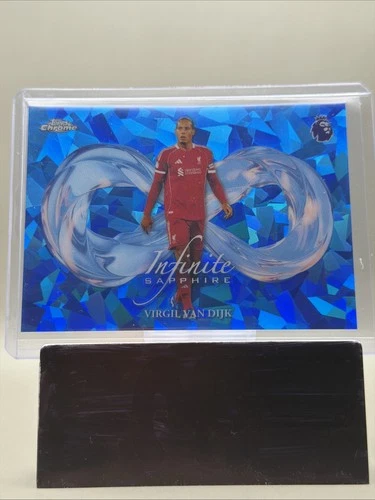 Virgil van Dijk 2026 Topps Chrome Sapphire