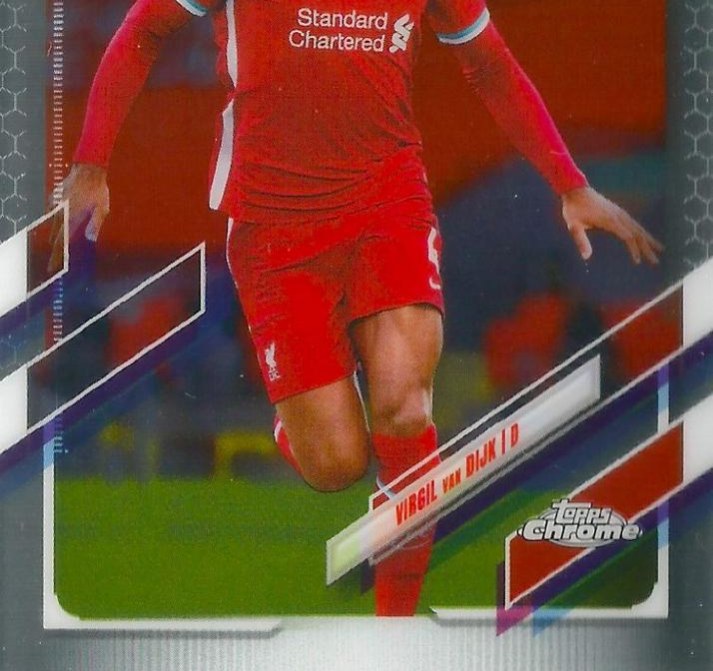 Virgil van Dijk 2020 Topps Chrome UCC 46