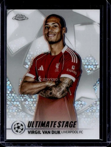 Virgil van Dijk 2025 Topps Chrome #US-1