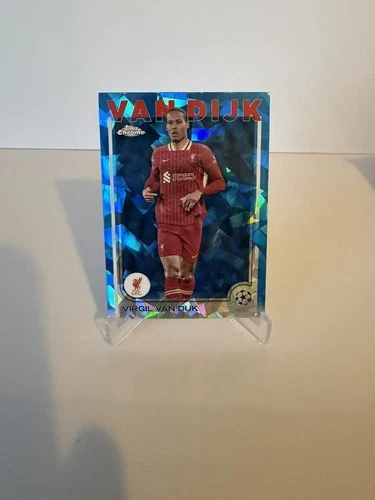 Virgil van Dijk 2024 Topps Cromo Zafiro Sapphire