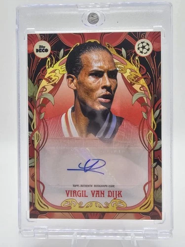 Virgil van Dijk 2024 Topps Deco /10