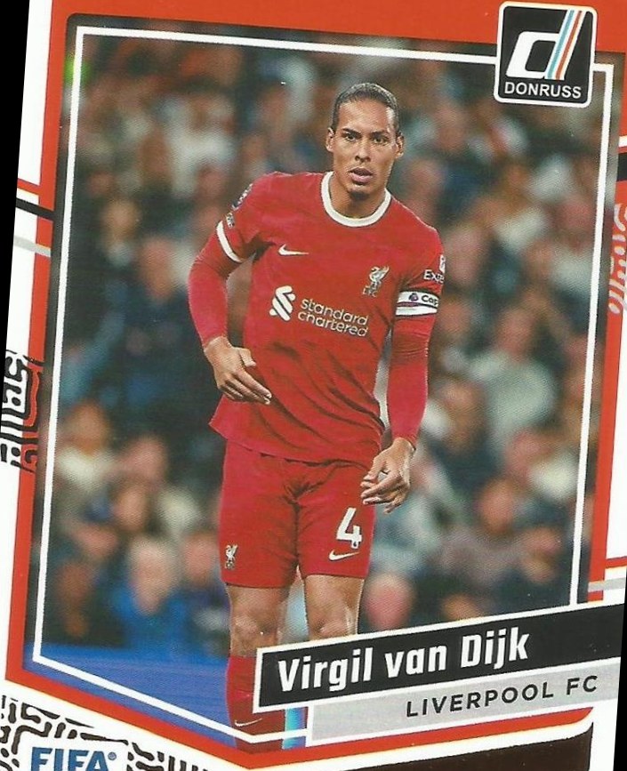 Virgil van Dijk 2023 Panini Donruss