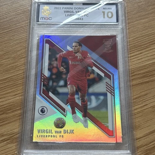 Virgil van Dijk 2021 Panini Donruss Elite