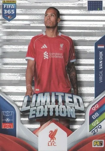 Virgil van Dijk 2026 Panini FIFA 365