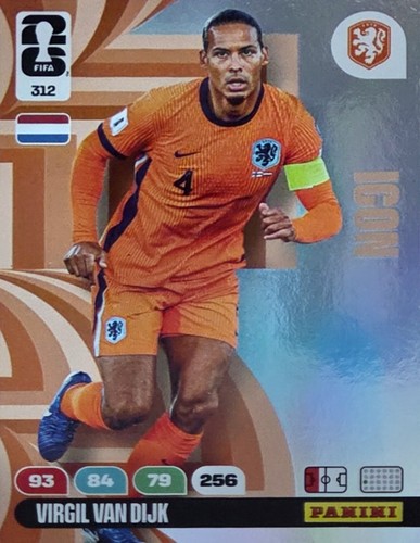 Virgil van Dijk 2026 Panini FIFA World Cup 2026