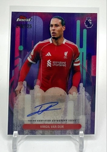 Virgil van Dijk 2026 Topps Finest /125