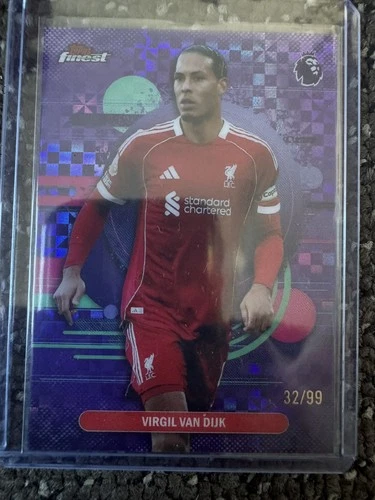 Virgil van Dijk 2026 Topps Finest 32/99