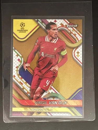 Virgil van Dijk 2024 Topps Finest /50