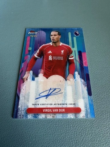 Virgil van Dijk 2026 Topps Finest /99