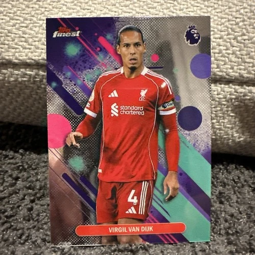 Virgil van Dijk 2025 Topps Finest