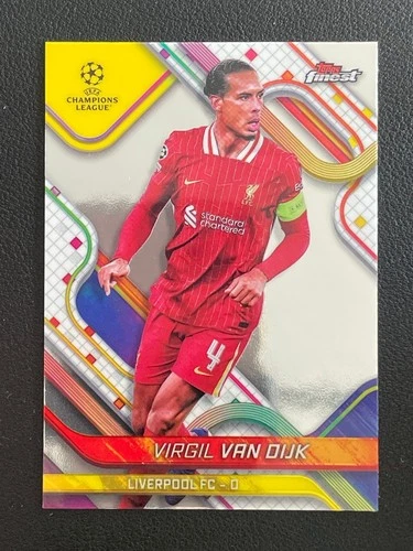 Virgil van Dijk 2024 Topps Finest