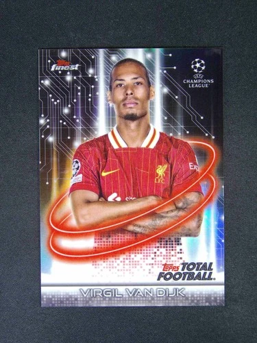 Virgil van Dijk 2024 Topps Finest #FF-21