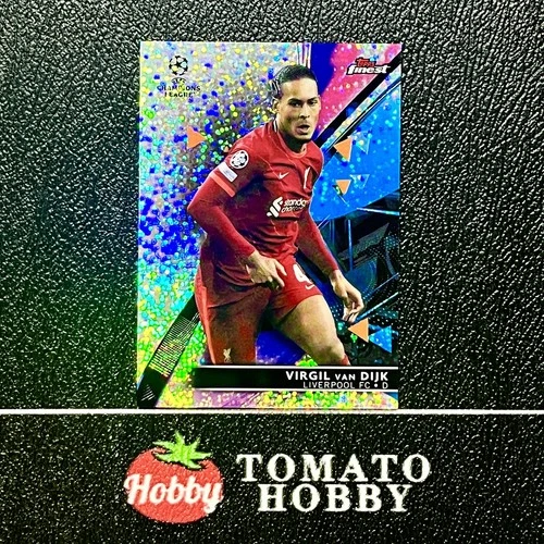 Virgil van Dijk 2021 Topps Finest Refractor /175