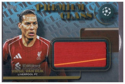 Virgil van Dijk 2025 Topps Flagship /25