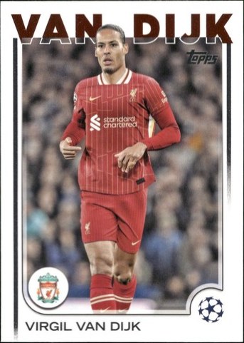 Virgil van Dijk 2024 Topps Flagship UCC #44