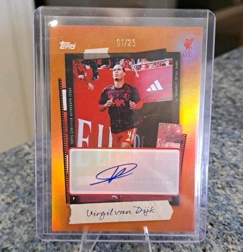 Virgil van Dijk 2025 Topps Focus /25
