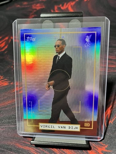 Virgil van Dijk 2025 Topps Focus Gold 16/50