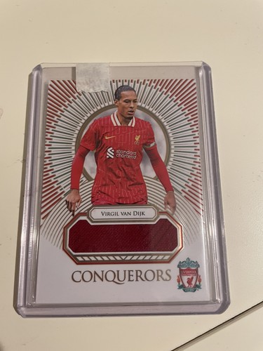 Virgil van Dijk 2025 Panini Futera Conquerors /9